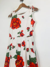 Load image into Gallery viewer, Wallis 1923 Women's Floral A-Line Dress | UK8 | White