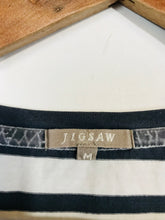 Load image into Gallery viewer, Jigsaw Women's Striped Long Sleeve T-Shirt | M UK10-12 | Multicolour