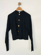 Load image into Gallery viewer, Zara Women's High Neck Rib Jumper | M UK10-12 | Black