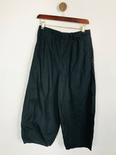 Load image into Gallery viewer, Cos Women's Crop Wide Leg Casual Trousers | EU36 UK8 | Blue