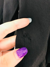 Load image into Gallery viewer, Zara Women's Pleated Button-Up Mini Dress | XS UK6-8 | Black