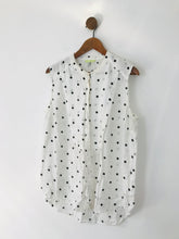 Load image into Gallery viewer, Joules Women's Polka Dot, Sleeveless Blouse | UK16 | White
