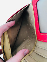 Load image into Gallery viewer, Fossil Women’s Embroidered Leather Wallet Purse | Small | Brown