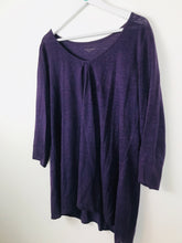 Load image into Gallery viewer, Eileen Fisher Womens Linen Blouse | XL UK16 | Purple