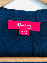 Load image into Gallery viewer, Monsoon Women's Embroidered Cardigan | UK18 | Blue