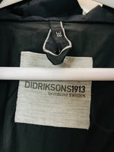 Load image into Gallery viewer, Didriksons 1913 Women’s Hooded Raincoat | 38 UK10 | Black