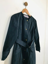 Load image into Gallery viewer, Vera Wang Women's Cotton Ribbed Overcoat Coat | US4 UK8 | Blue