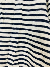 Load image into Gallery viewer, Stateside Womens Stripe T-shirt | UK12 | Blue and cream