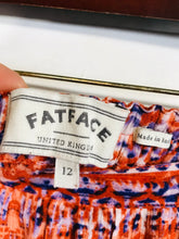 Load image into Gallery viewer, Fat Face Women's Striped Patterned Mini Skirt | UK12 | Multicoloured