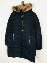 Load image into Gallery viewer, Joules Women's Long Down Parka Jacket | UK18 | Blue
