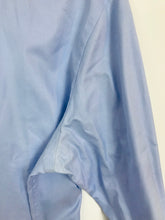 Load image into Gallery viewer, John Francomb T.M.Lewin Men’s Fitted Shirt | 16.5 42-91 36 | Blue