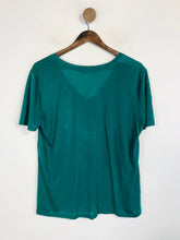Load image into Gallery viewer, Zara Women's V-Neck T-Shirt | M UK10-12 | Green