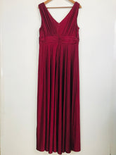Load image into Gallery viewer, Biba Women's Ruched Maxi Dress | UK16 | Red