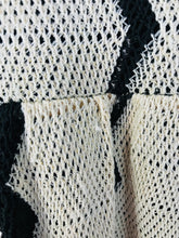 Load image into Gallery viewer, Zara Women's Chevron Print Knit Midi Dress | M UK10-12 | Beige