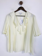 Load image into Gallery viewer, Warehouse Women's Ruffle Blouse NWT | UK14 | Yellow