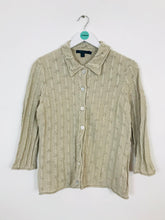 Load image into Gallery viewer, Boden Women’s Cottage Style Cable Knit Cardigan | UK 14 | Light Brown