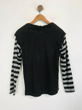 Load image into Gallery viewer, Le Phare De La Baleine Women's Striped Layered T-Shirt | S UK8 | Brown