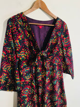 Load image into Gallery viewer, Monsoon Women's Floral Tie up A-Line Dress | UK8 | Multicoloured