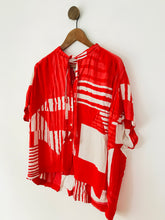 Load image into Gallery viewer, Kin By John Lewis Women's Striped Oversized Button-Up Shirt | S UK8 | Red