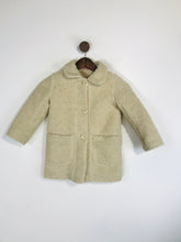 Load image into Gallery viewer, Boden Kid's Fleece Overcoat Coat | 4-5 Years 110cm | White
