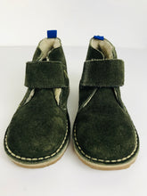 Load image into Gallery viewer, Boden Kid's Faux Fur Leather Boots | EU27 | Green