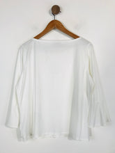 Load image into Gallery viewer, Hobbs Women's Long Sleeve Smart T-Shirt | XL UK16 | White