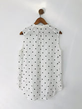 Load image into Gallery viewer, Joules Women's Polka Dot, Sleeveless Blouse | UK16 | White