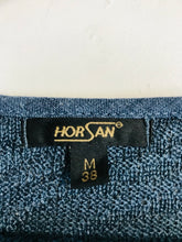 Load image into Gallery viewer, Horsan Women's Boho Panelled Blouse | M UK10-12 | Blue