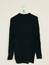 Load image into Gallery viewer, Cos Women’s Ribbed Velvet Knit Cardigan | M | Black