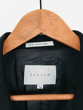 Load image into Gallery viewer, Jigsaw Women's Wool Blend Blazer Jacket | UK14 | Black
