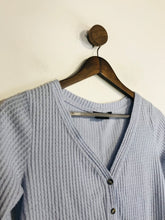 Load image into Gallery viewer, Urban Outfitters Out From Under Women's Ribbed Button-Up Shirt | S UK8 | Blue