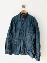 Load image into Gallery viewer, Paul Smith Men’s Hunting Wax Jacket Coat | XL | Blue