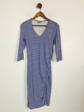 Load image into Gallery viewer, Pure Collection Women's Ruched Bodycon Dress | UK10 | Blue