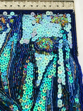 Load image into Gallery viewer, Unze Women's Sequin Clutch Bag | OS | Blue