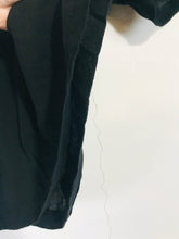 Load image into Gallery viewer, Whistles Women's Gathered Sleeve T-Shirt | UK12 | Black