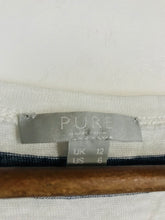 Load image into Gallery viewer, Pure Women's Striped T-Shirt | UK12 | Multicoloured