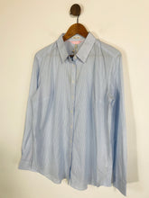 Load image into Gallery viewer, Joules Women's Cotton Striped Button-Up Shirt | UK14 | Blue