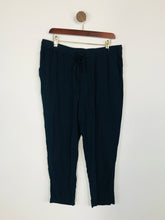 Load image into Gallery viewer, Hush Women's Tie up Casual Trousers | UK12  | Blue