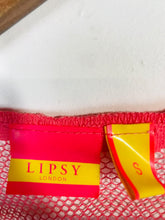 Load image into Gallery viewer, Lipsy London Women's Lace Sheer Shift Dress | S UK8 | Pink