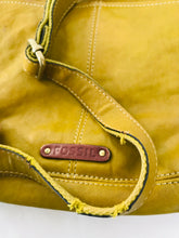 Load image into Gallery viewer, Fossil Women’s Leather Shoulder Crossbody Bag | Medium | Mustard Yellow