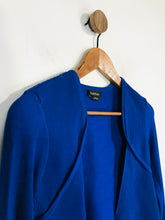 Load image into Gallery viewer, bebe Women's Crop Ribbed Cardigan | M UK10-12 | Blue