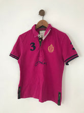 Load image into Gallery viewer, Joules Women’s Short Sleeve Polo Shirt | UK14 L | Pink