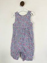 Load image into Gallery viewer, JoJo Maman Bebe Kid's Cotton Floral Jumpsuit | 18-24 months | Multicoloured