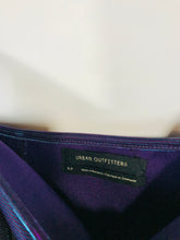 Load image into Gallery viewer, Urban Outfitters Women's Metallic A-Line Mini Dress | S UK8 | Purple