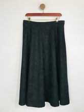 Load image into Gallery viewer, Phase Eight Women's Floral Lace Midi A-Line Skirt | UK14 | Black