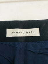 Load image into Gallery viewer, Armand Basi Women’s Wool Midi Skirt | 44 UK12 | Blue
