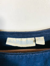 Load image into Gallery viewer, Jojo Maman Bébé Women's Striped Maternity Blouse | M UK10-12 | Blue