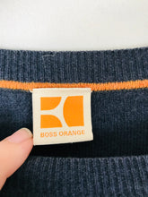 Load image into Gallery viewer, Boss Orange Men’s Wool Knit Jumper | XXL | Grey