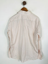 Load image into Gallery viewer, Hugo Boss Men's Cotton Striped Button-Up Shirt | L | Pink