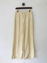 Load image into Gallery viewer, Whistles Women's Wide Leg Corduroy Trousers | UK12 | White Cream